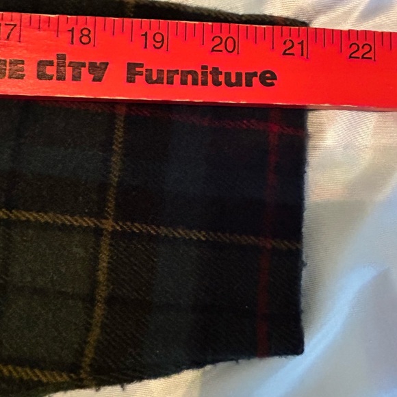 Vintage Jacket Womens Petite Medium Fleece Southern Lady Plaid 90s Western Boho - Picture 9 of 9